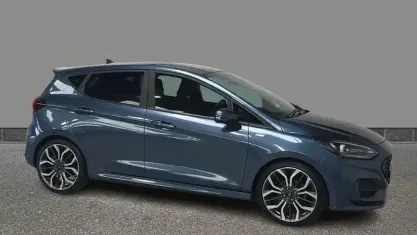 Used Ford Fiesta ST-Line X 125 HP (91 kW) 2023 Blue Hatchback