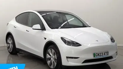 Used Tesla Model Y Long Range AWD 378 kW (514 HP) 2023 White SUV