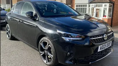 Used Vauxhall Corsa Elite 101 HP (74 kW) 2021 Black Hatchback