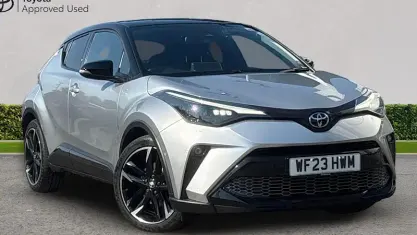 Used Toyota C-HR Sport 184 HP (135 kW) 2023 Silver metallic bitone SUV