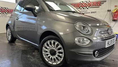 Grey Used 2019 Fiat 500C Lounge Cabriolet | £7,900 (Fair price)