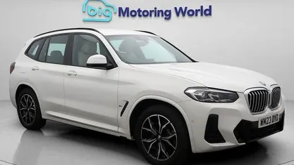 White Used 2023 BMW X3 M Sport SUV | £35,800 (Good price)