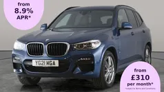 Blue Used 2021 BMW X3 M Sport SUV | £21,373 (Super price)