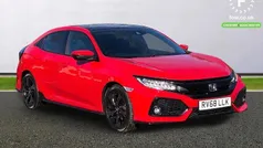 Red Used 2018 Honda Civic Sport Plus Hatchback | £17,599 (Fair price)