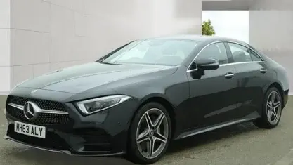 Used Mercedes CLS350 AMG line 286 HP (210 kW) 2019 Black Coupe