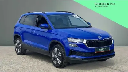 Used Skoda Karoq SE Drive 150 HP (110 kW) 2022 Blue SUV