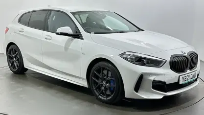 Used BMW 116 M Sport 116 HP (85 kW) 2021 White Hatchback