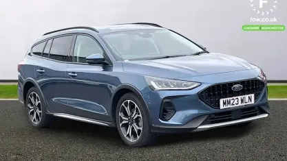 Used Ford Focus Active X 125 HP (91 kW) 2023 Blue Estate