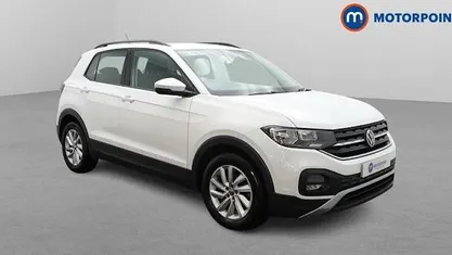 Used VW T-Cross Edition 110 HP (80 kW) 2023 White SUV