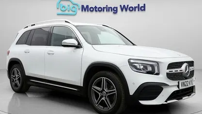 Used Mercedes GLB200 AMG line 163 HP (119 kW) 2022 White SUV