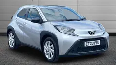 Silver Used 2023 Toyota Aygo PURE Hatchback | £12,491 (Fair price)