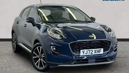 Used Ford Puma Titanium 125 HP (91 kW) 2023 Blue SUV