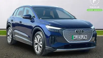 Used Audi Q4 e-tron Sport 125 kW (170 HP) 2022 Blue SUV
