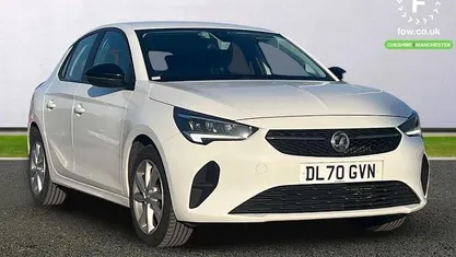 Used Vauxhall Corsa 75 HP (55 kW) 2020 White Hatchback