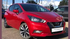 Red Used 2022 Nissan Micra Tekna Hatchback | £12,699 (Fair price)
