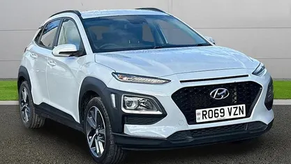 White Used 2019 Hyundai Kona Edition SUV | £10,995 (Fair price)