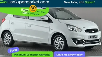 Usado Mitsubishi Mirage 80 HP (58 kW) 2019 Branco Citadino
