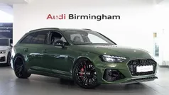 Sonoma green metallic Used 2021 Audi RS4 Advanced Estate | £56,000 (Fair price)