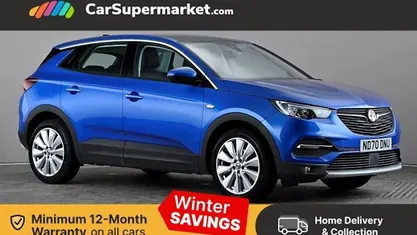 Blue Used 2020 Vauxhall Grandland X Elite SUV | £13,897 (Fair price)