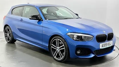 Used BMW 118 M Sport 136 HP (100 kW) 2019 Blue Hatchback