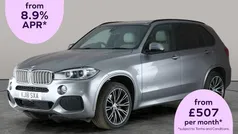 Grey Used 2018 BMW X5 M Sport SUV | £26,147 (Fair price)
