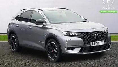 Used DS Automobiles DS7 Crossback Performance Line Plus 225 HP (165 kW) 2021 Grey SUV