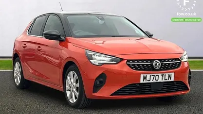 Used Vauxhall Corsa Elite 101 HP (74 kW) 2020 Orange Hatchback