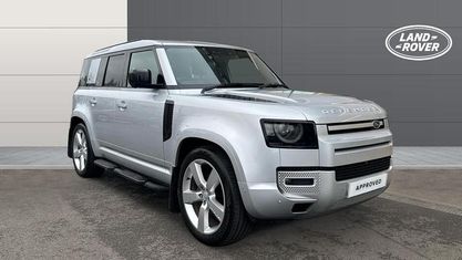 Begagnad Land Rover Defender 249 HK (183 kW) 2023 Silver SUV