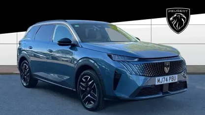 Begagnad Peugeot 5008 Allure 136 HK (100 kW) 2024 Blå SUV