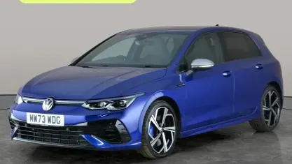 Second-hand VW Golf VIII R 320 CP (235 kW) 2023 Albastru Hatchback