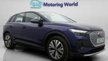 Used Audi Q4 e-tron Sport 125 kW (170 HP) 2022 Blue SUV