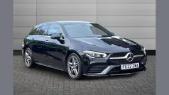 Black Used 2022 Mercedes CLA220 Shooting Brake AMG Line Premium Estate | £24,395 (Fair price)