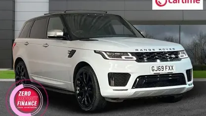 Used Land Rover Range Rover Sport Autobiography Dynamic 525 HP (386 kW) 2019 White SUV