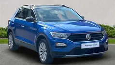 Blue Used 2018 VW T-Roc SE SUV | £14,259 (Fair price)