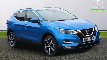 Używany Nissan Qashqai Tekna 116 KM (85 kW) 2018 Niebieski SUV