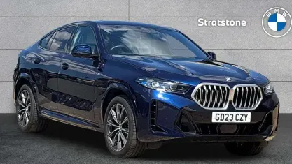 Used BMW X6 M Sport 298 HP (219 kW) 2023 Blue SUV