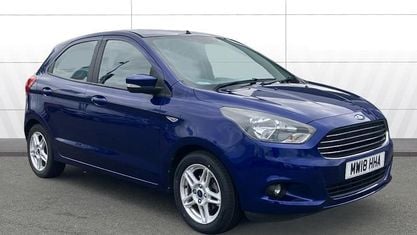 Używany Ford Ka Plus Zetec 86 KM (63 kW) 2017 Niebieski Hatchback