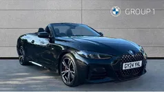 Black Used 2024 BMW 420 M Sport Cabriolet | £43,995 (Fair price)