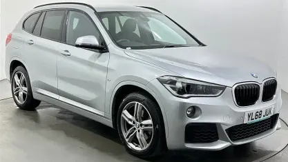 Used BMW X1 M Sport 150 HP (110 kW) 2018 Silver SUV