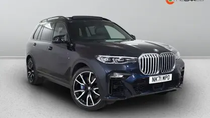 Used BMW X7 M Sport 340 HP (250 kW) 2021 Black SUV