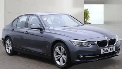 Used BMW 330e Sport Line 252 HP (185 kW) 2017 Grey Sedan