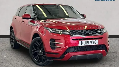 Used Land Rover Range Rover evoque HSE Dynamic 182 HP (133 kW) 2019 Red SUV