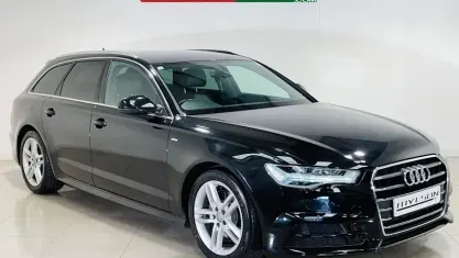 Used Audi A6 S-Line 190 HP (139 kW) 2018 Black Estate