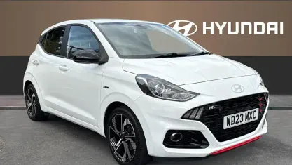 Used Hyundai i10 N Line 101 HP (74 kW) 2023 White Hatchback