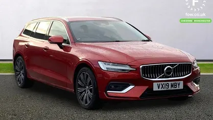 Red Used 2019 Volvo V60 Inscription Estate | £21,099 (Fair price)
