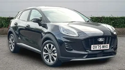 Used Ford Puma Titanium 125 HP (91 kW) 2025 Black SUV
