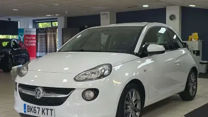 Used Vauxhall Adam Jam 87 HP (63 kW) 2017 White Hatchback