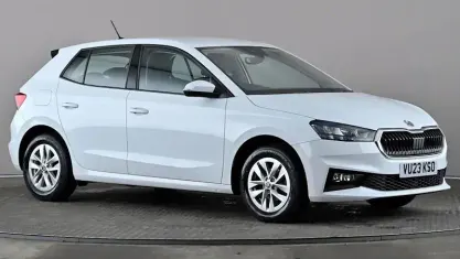 Used Skoda Fabia Comfort 95 HP (69 kW) 2023 White Hatchback