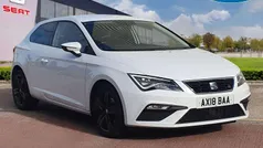 White Used 2018 Seat Leon SC FR Hatchback | £9,250 (Fair price)