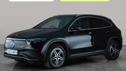 Used Mercedes EQA250+ AMG line 139 kW (190 HP) 2022 Black SUV